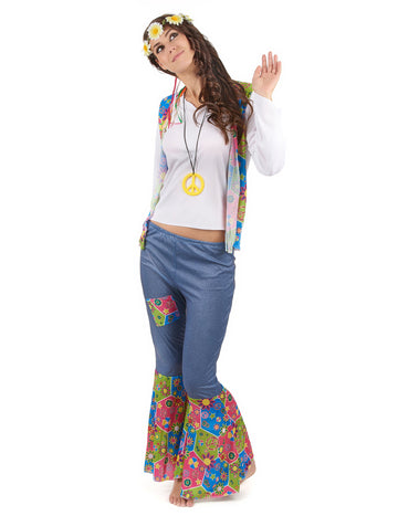 Hippie Mier a Love Woman kostým