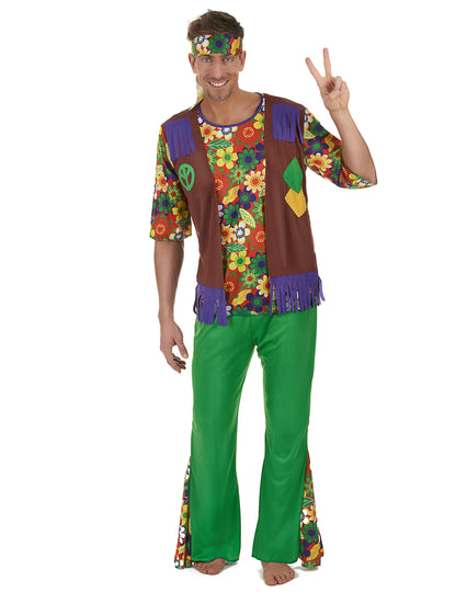 Rodinný hippy kostým