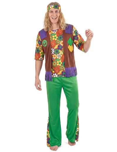 Hippie Flower Power Man kostým