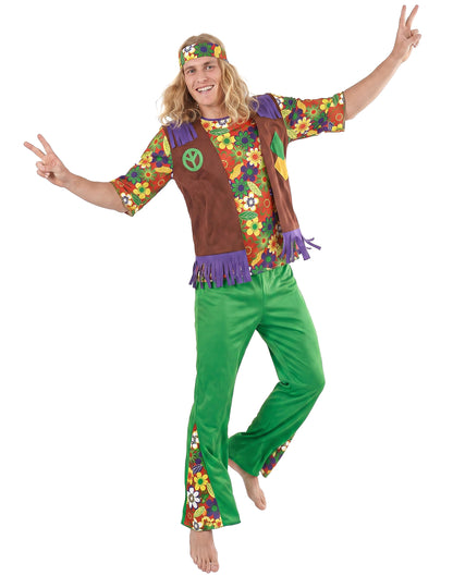 Hippie Flower Power Man kostým