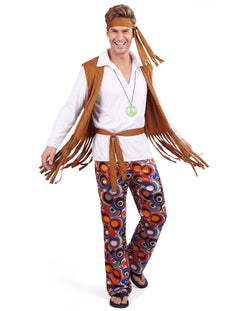 Pánske kostýmy pre dospelých hippies