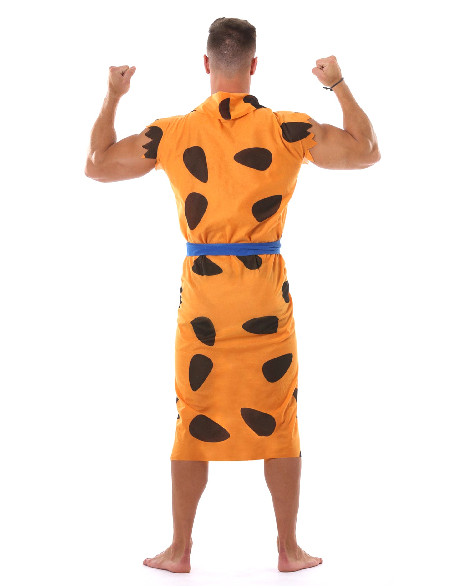 Vue de dos du déguisement homme des cavernes