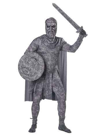 Kostým skameneného muža pre dospelých Luxus