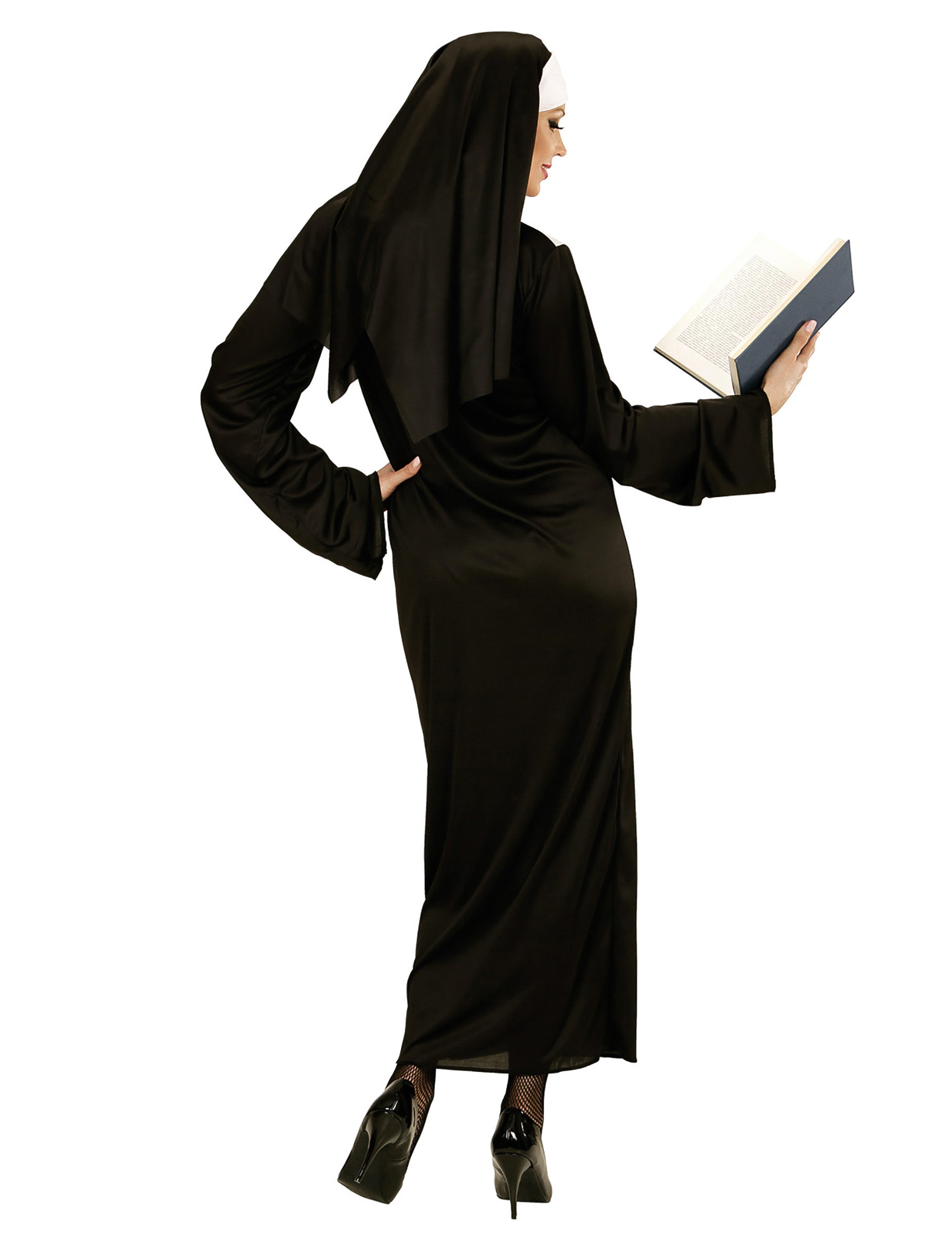 Vue de dos du déguisement humoristique religieuse pour adulte