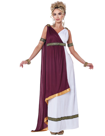 Rímska cisárovná kostýmová žena