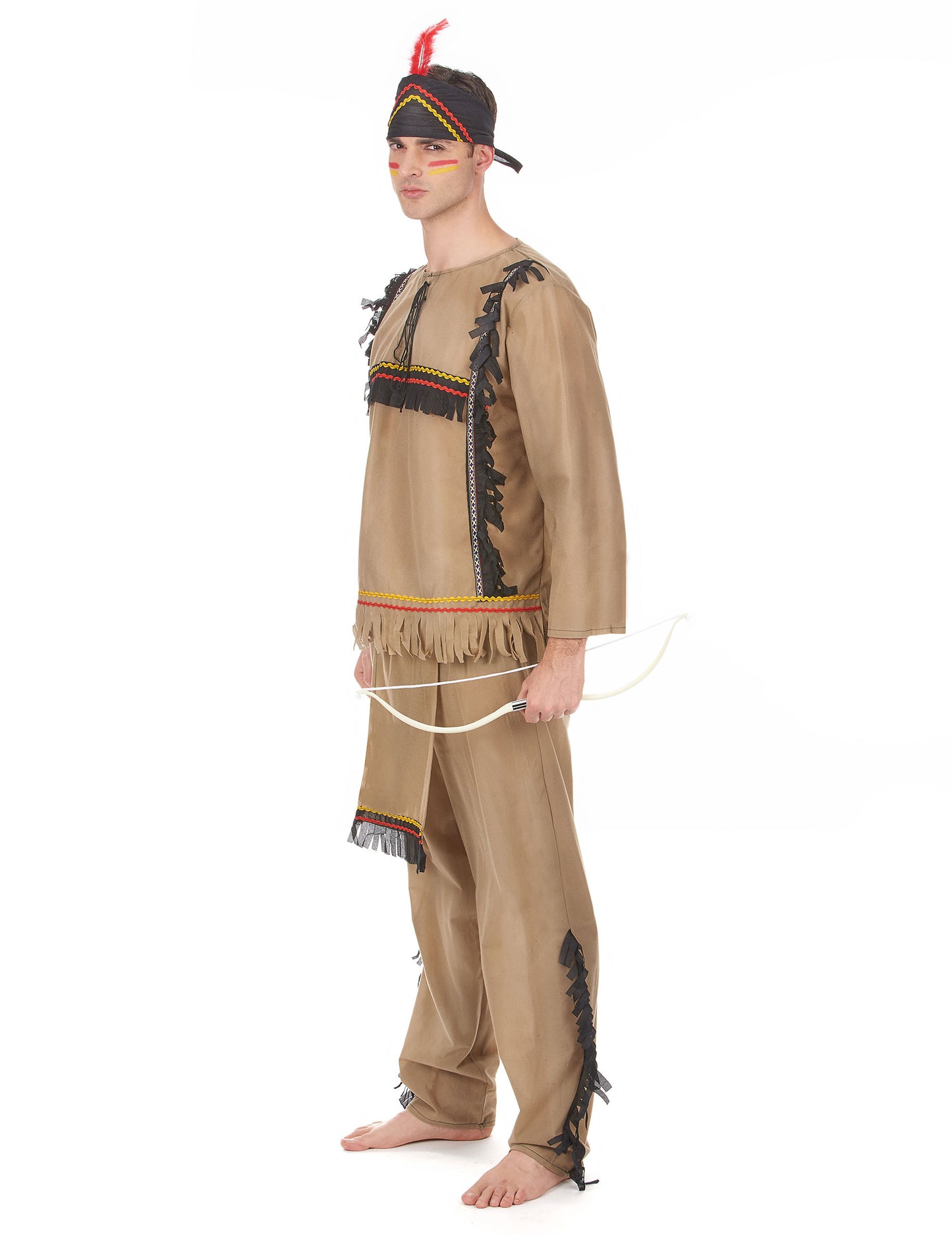 Pánsky indický kostým so zamatovým efektom