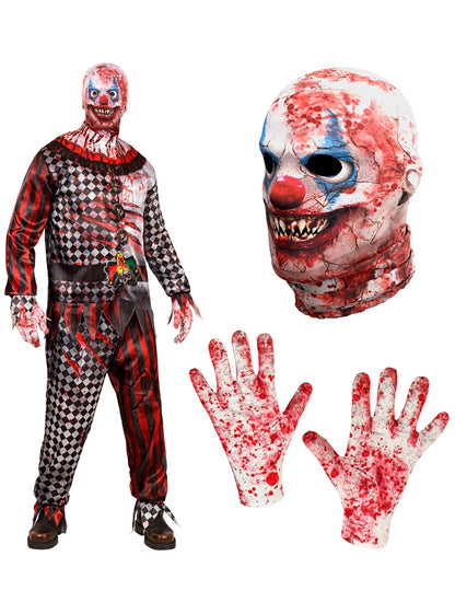 Kostým klauna vraha pre dospelých