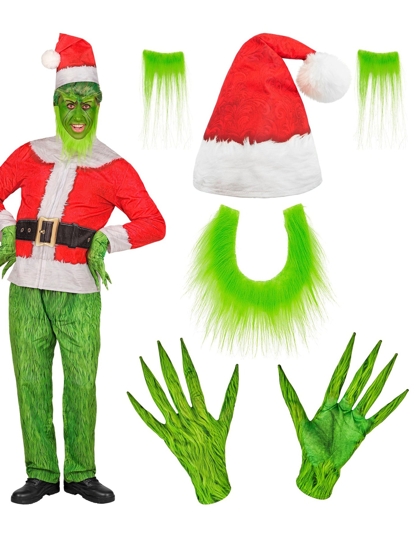 Kostým pre dospelých - nevrlé vianočné monštrum