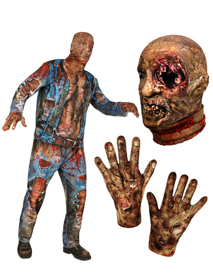 Déguisement intégral zombie adulte