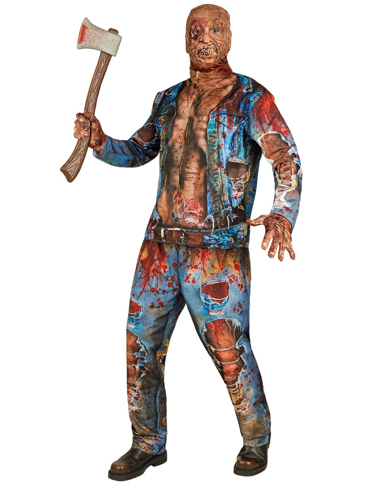 Dospelý kompletný zombie kostým