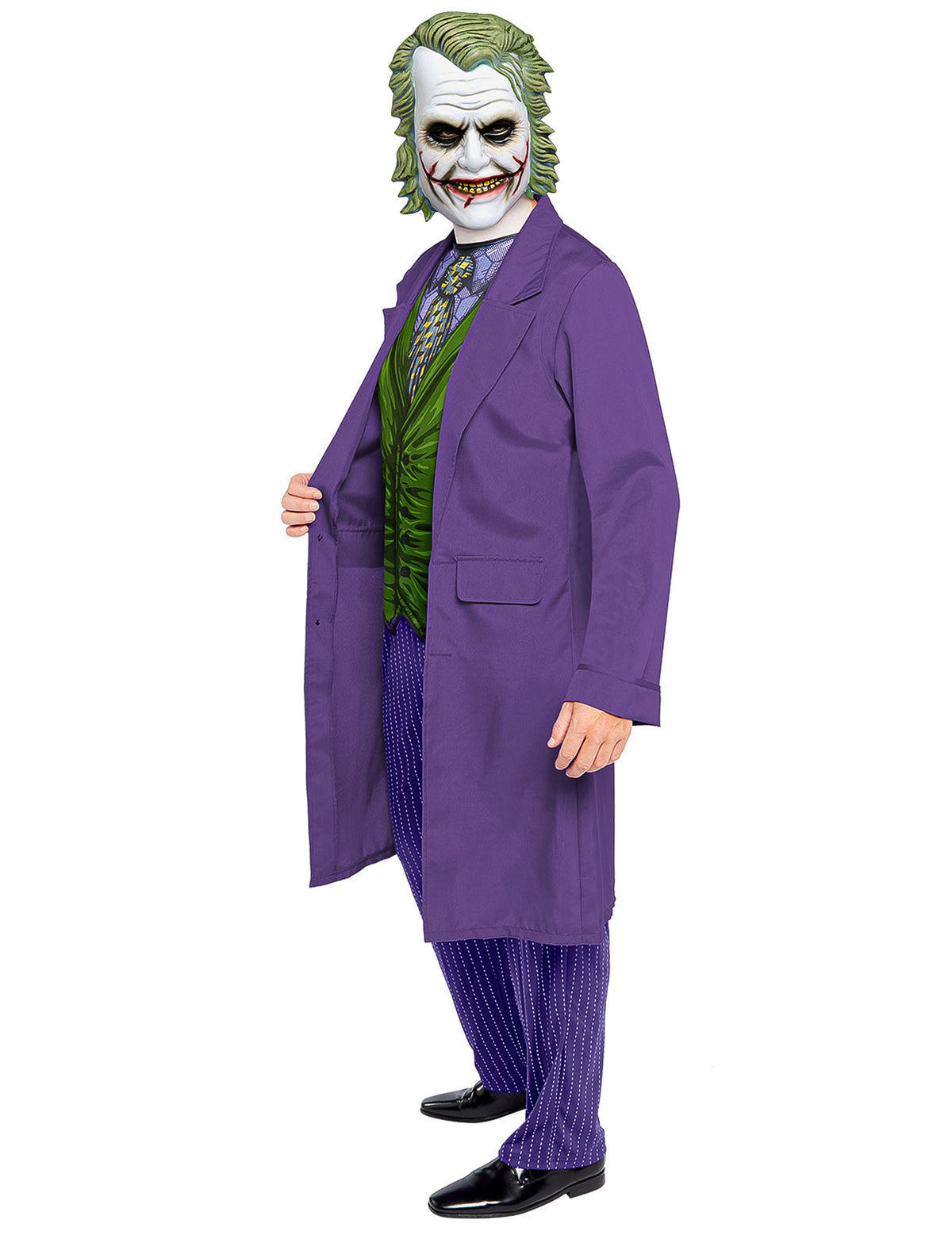 Vue de trois-quarts du déguisement Joker™ classique