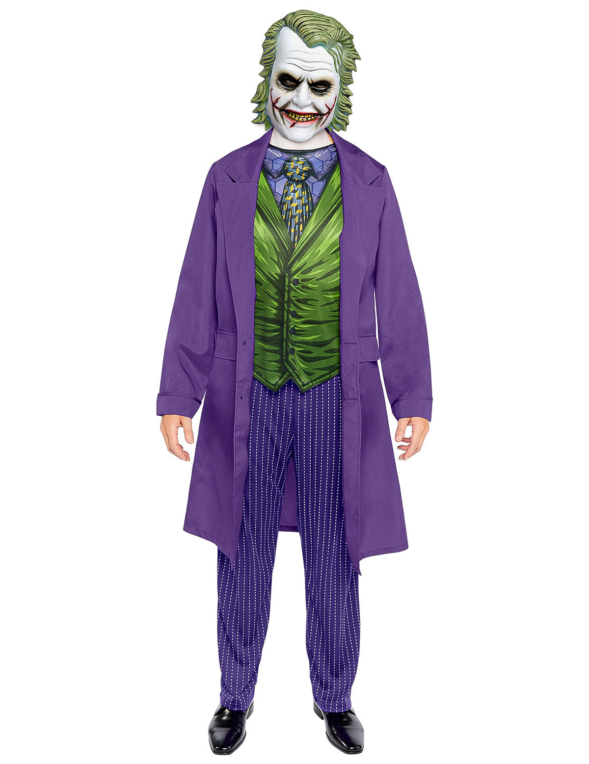 Vue de face du déguisement Joker™ classique