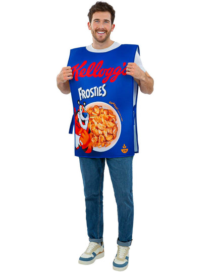 Dospelý kostým Kellogg's Frosties krabica od cereálií