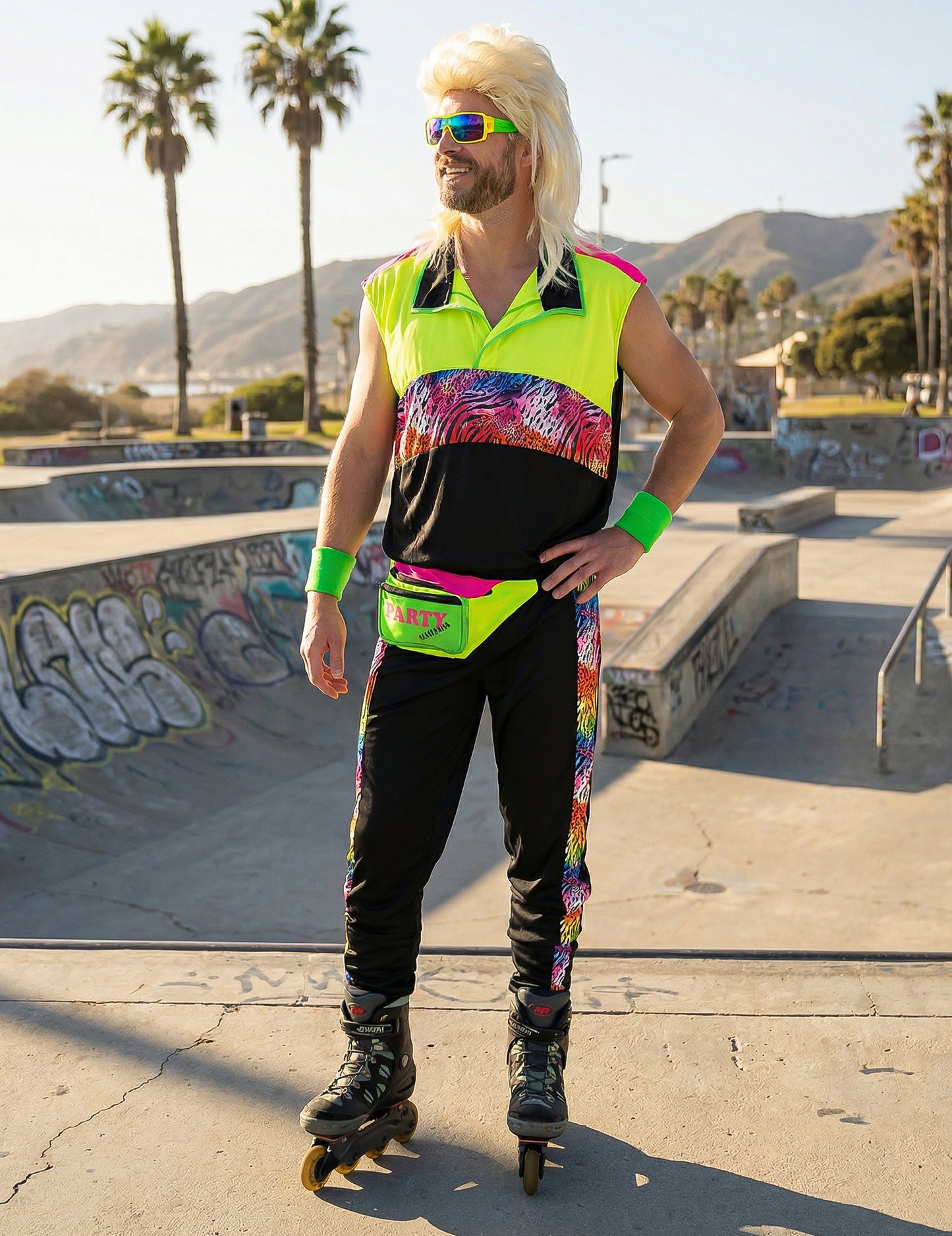 Kitsch kostým 80. roky pre mužov 