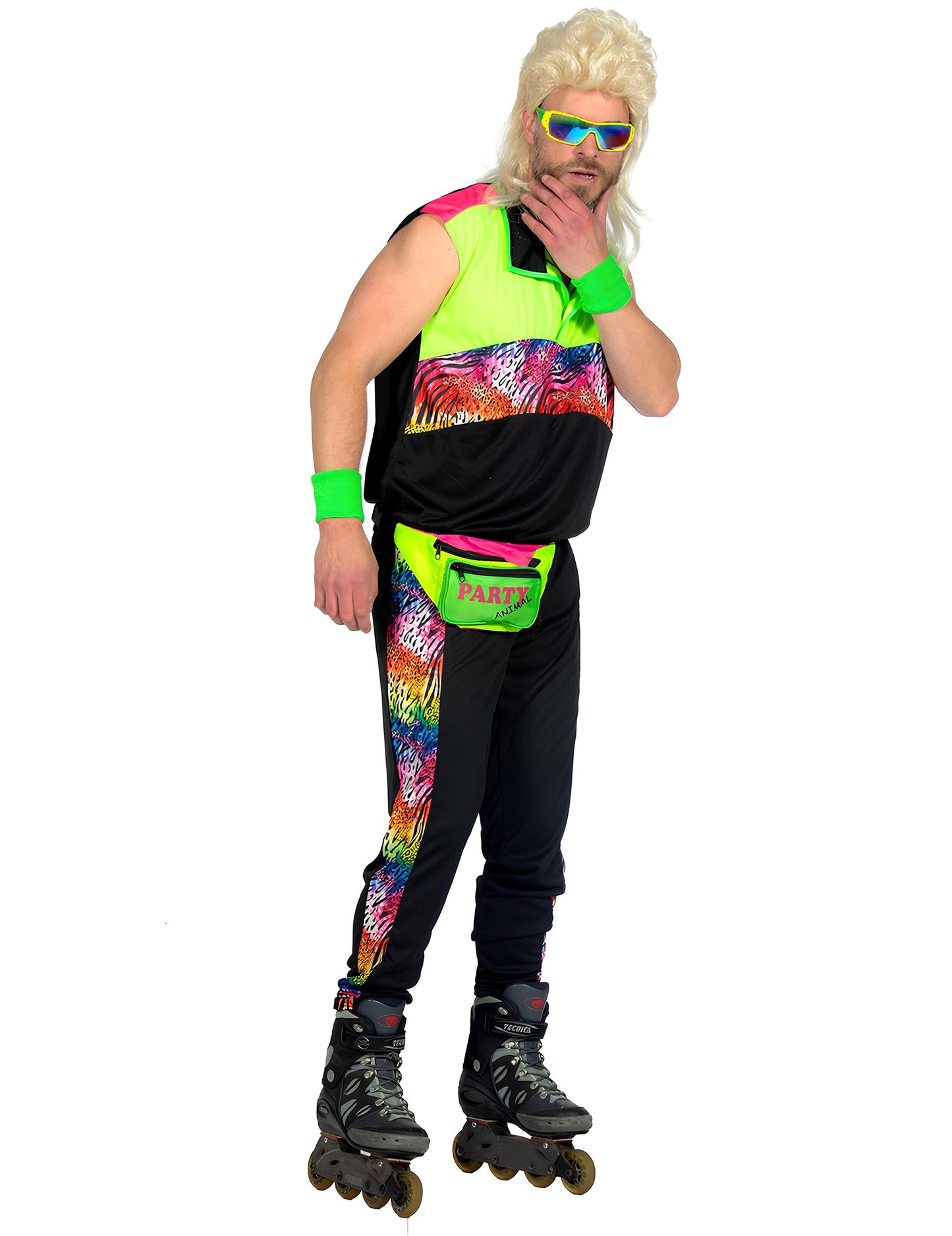 Kitsch kostým 80. roky pre mužov 