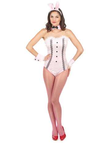 Sexy bustiersky králik maskovanie