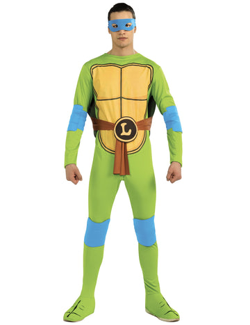 Klasický kostým korytnačiek Leonardo ninja pre dospelých