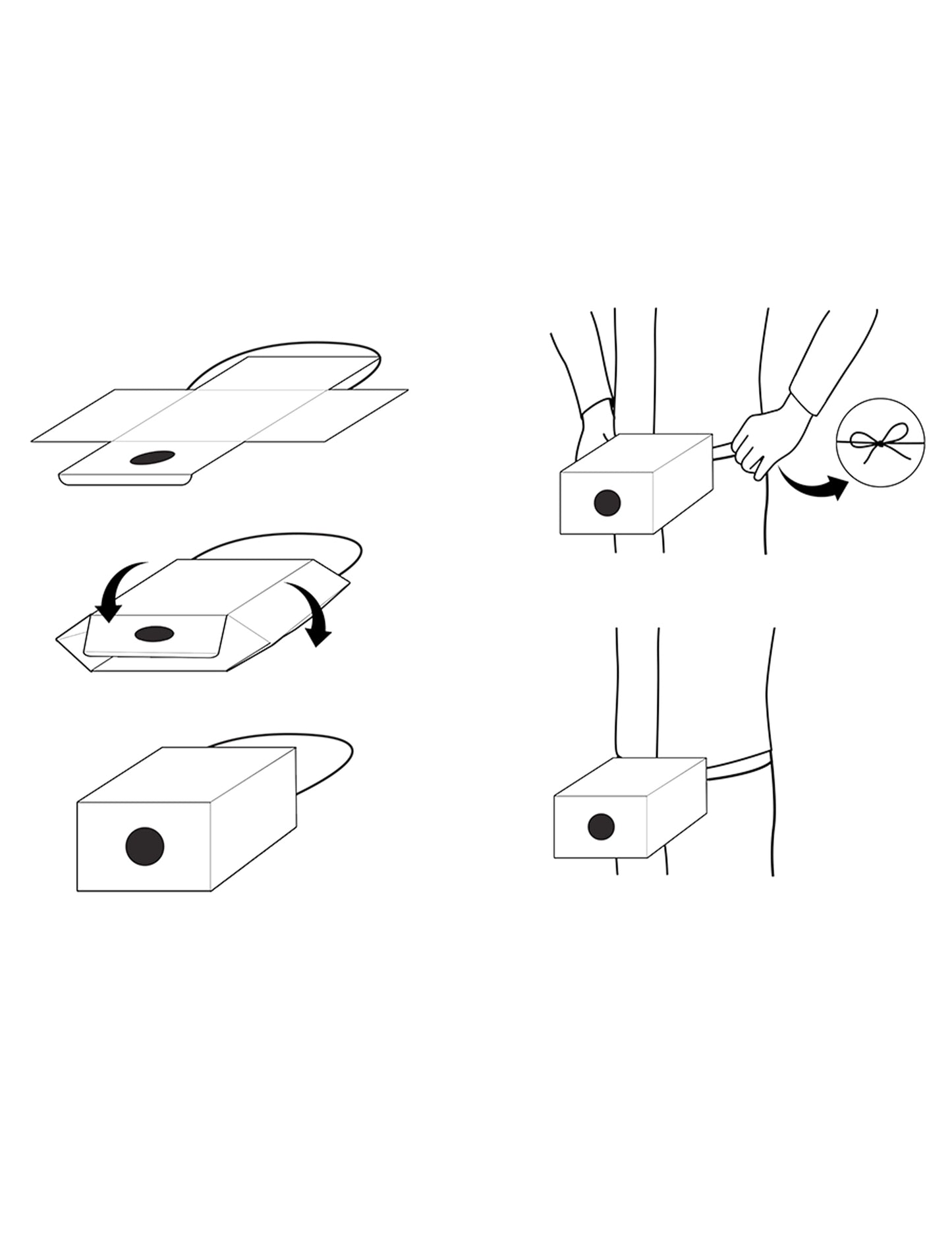 Kostým pre dospelých Oops kuriéra