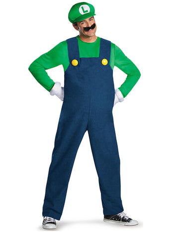 Luigi Deluxe Adult Mas bude