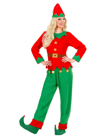 Santa Claus lutin kostým žena