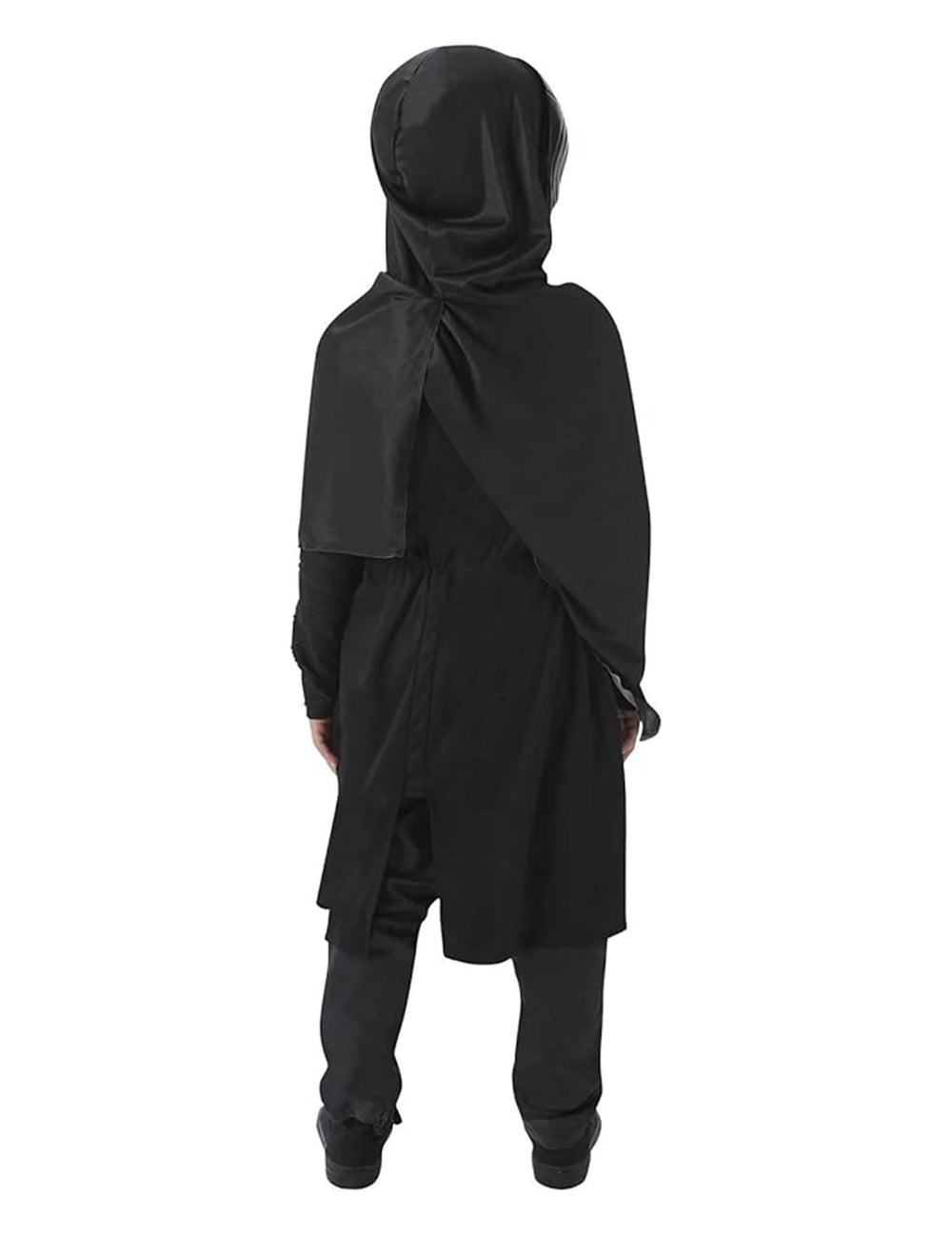 Luxusný kostým Kylo Ren Star Wars VII pre dieťa čierna s maskou a plášťom s kapucňou