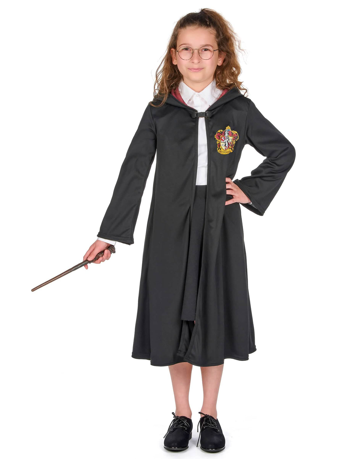 Celkový pohľad na kostým luxusná róba kúzelníka Gryffindor Harry Potter