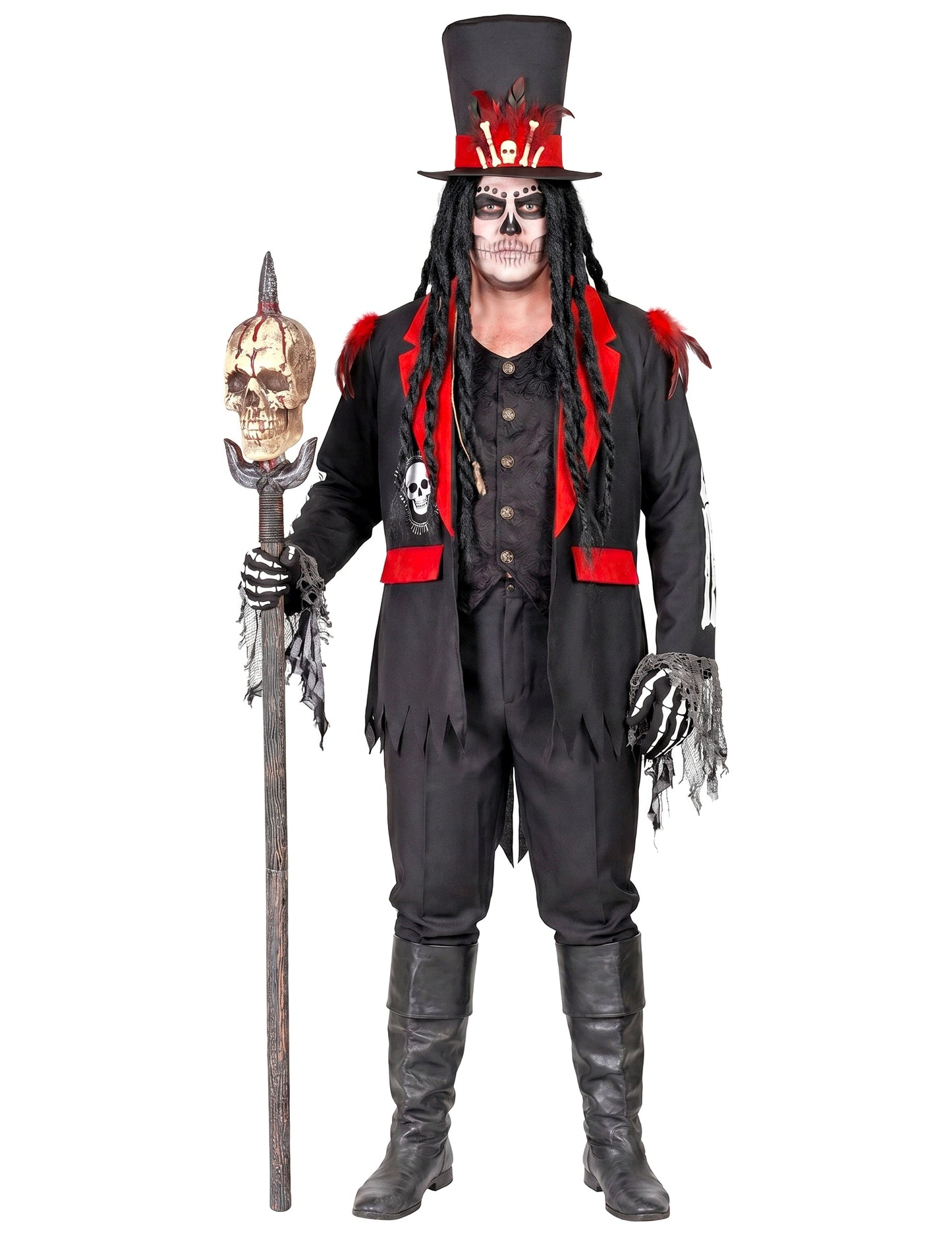 Pánsky kostým voodoo majstra
