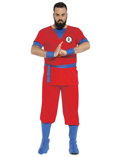 Kostým z červeného manga pre dospelých
