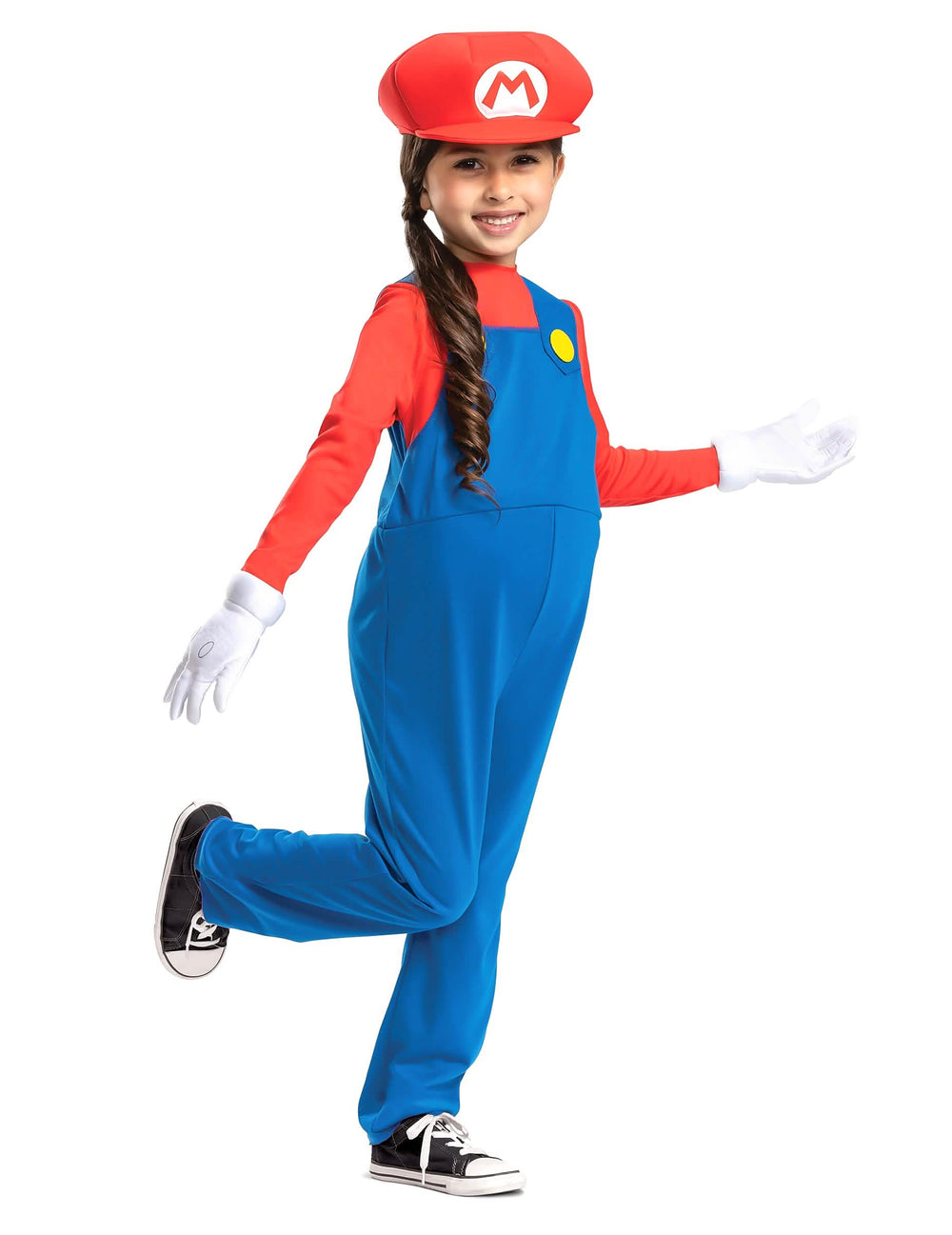 Bočný pohľad na detský kostým Mario™