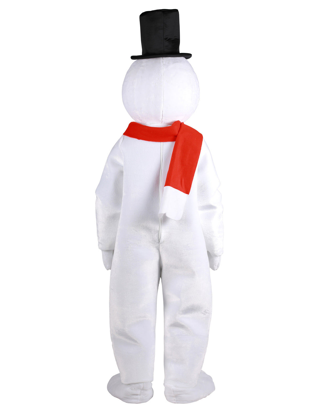 Luxusný kostým maskota snehuliaka pre dospelých