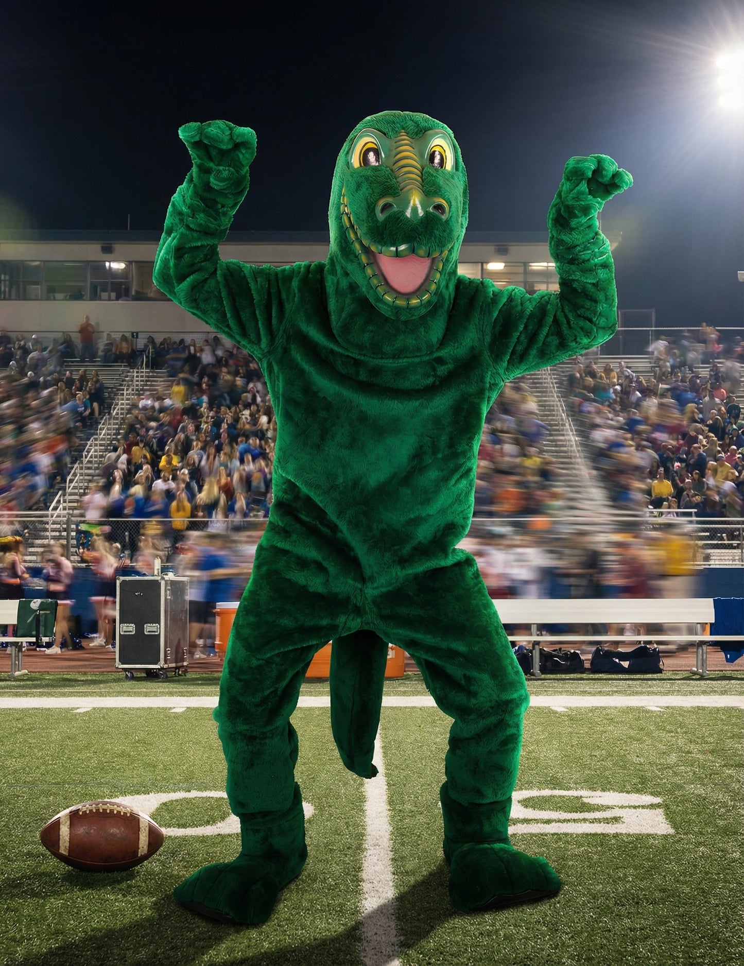 Kostým maskota dinosaura pre dospelých