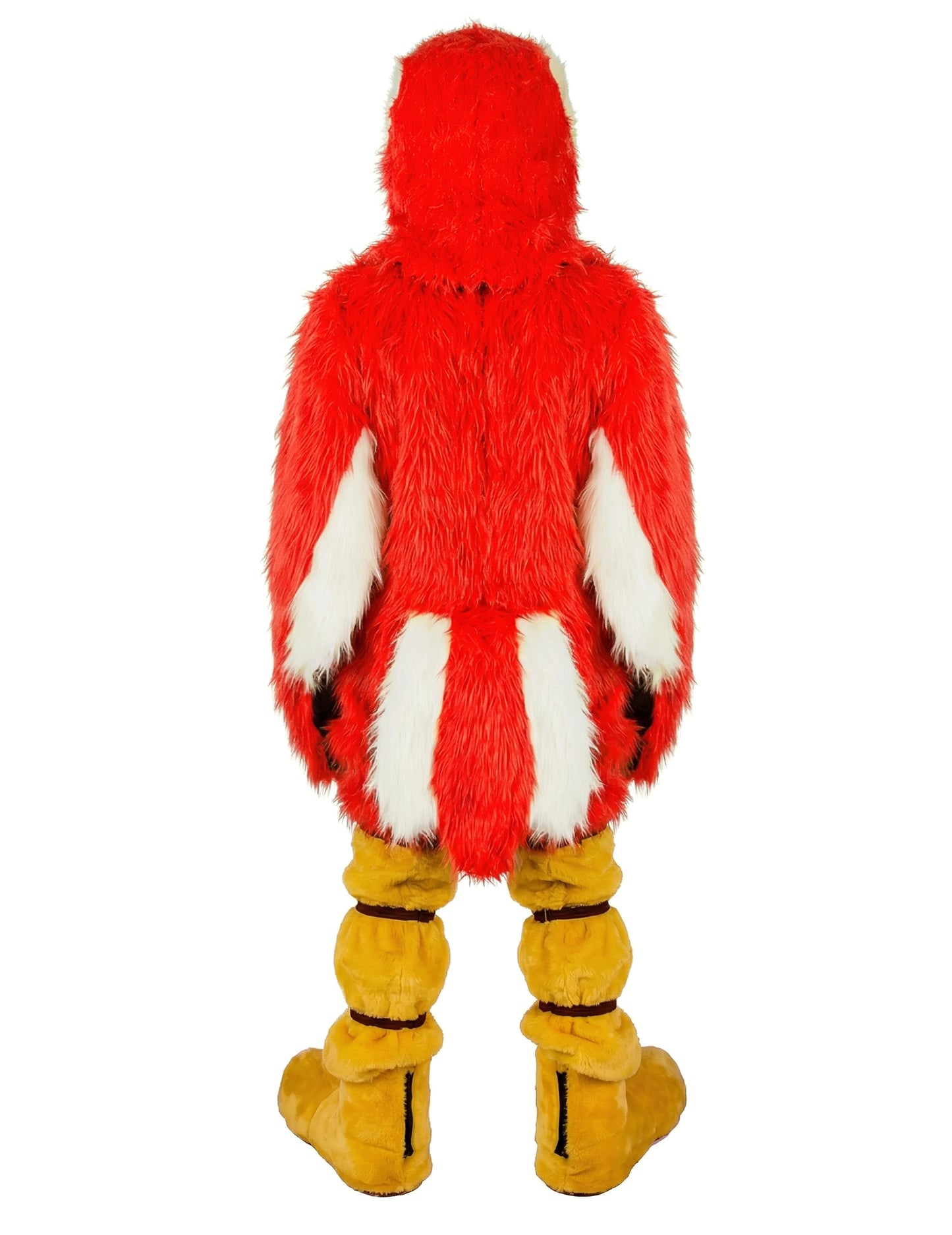 Kostým maskota červeného papagája pre dospelých