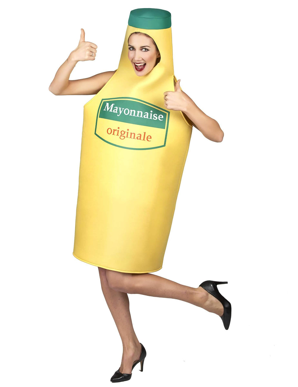 Zobrazenie kostýmu fľaše majonézy