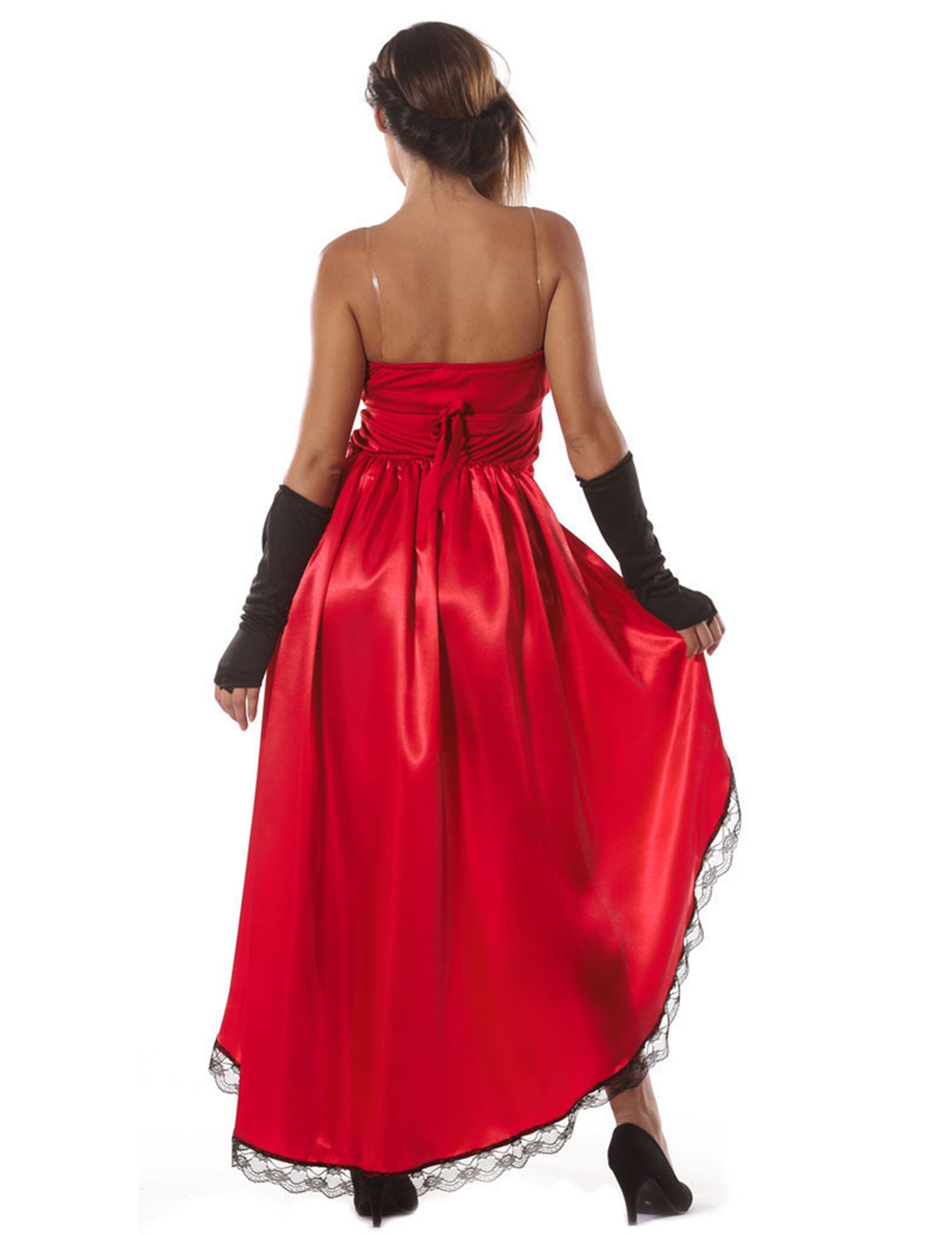 Slečna Burlesque Red Woman kostým