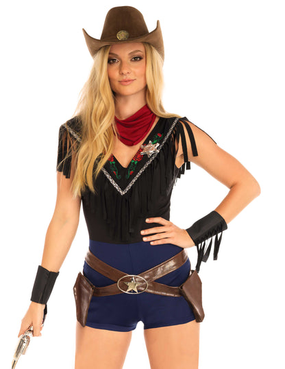 Sexy kostým slečny šerifky pre ženy 