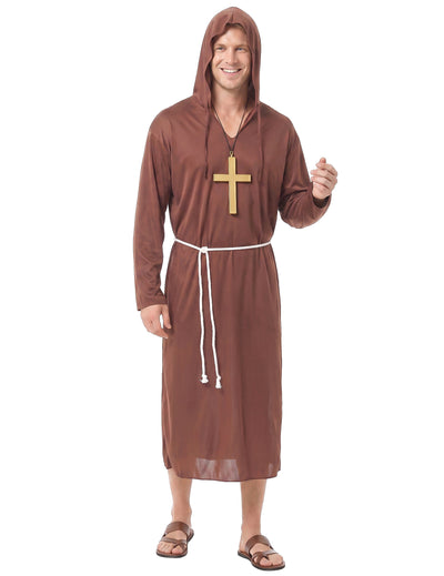 Clear Man Monk Costume Man