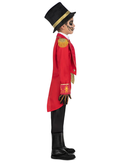 Chlapčenský kostým kostlivca