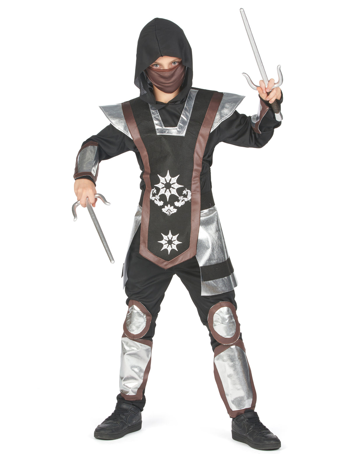 Sais en plastique fournis avec le déguisement ninja