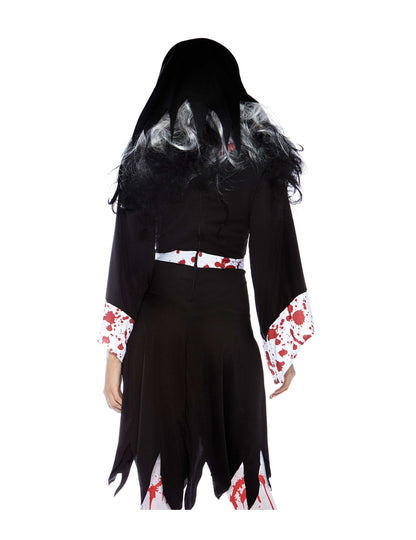 Kostým vražednej mníšky pre ženy 