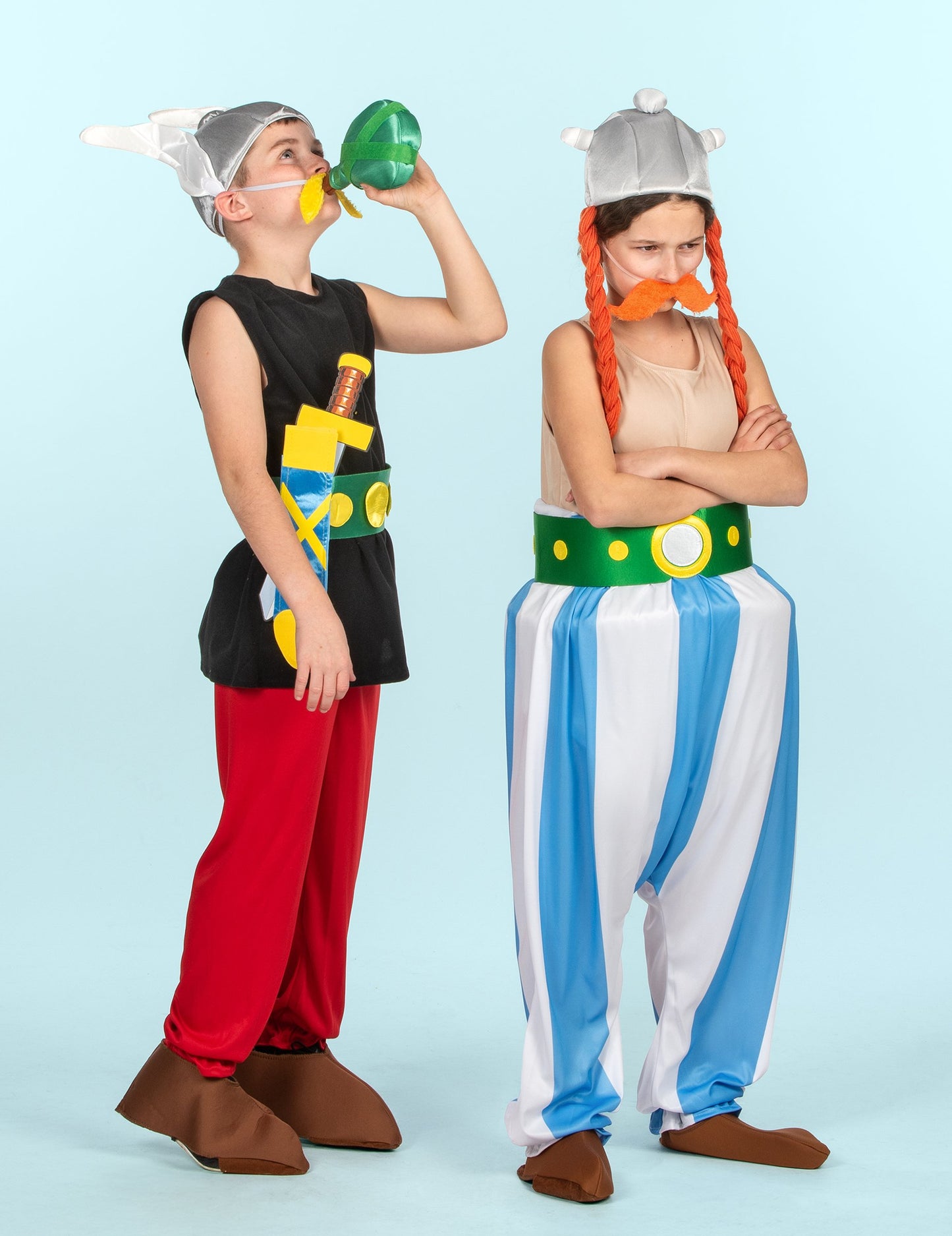 Kostým z luxusného detského oblixu - Asterix a Obelix