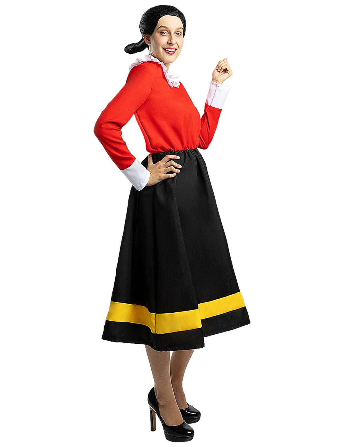 Vue de profil du déguisement Olive Popeye™