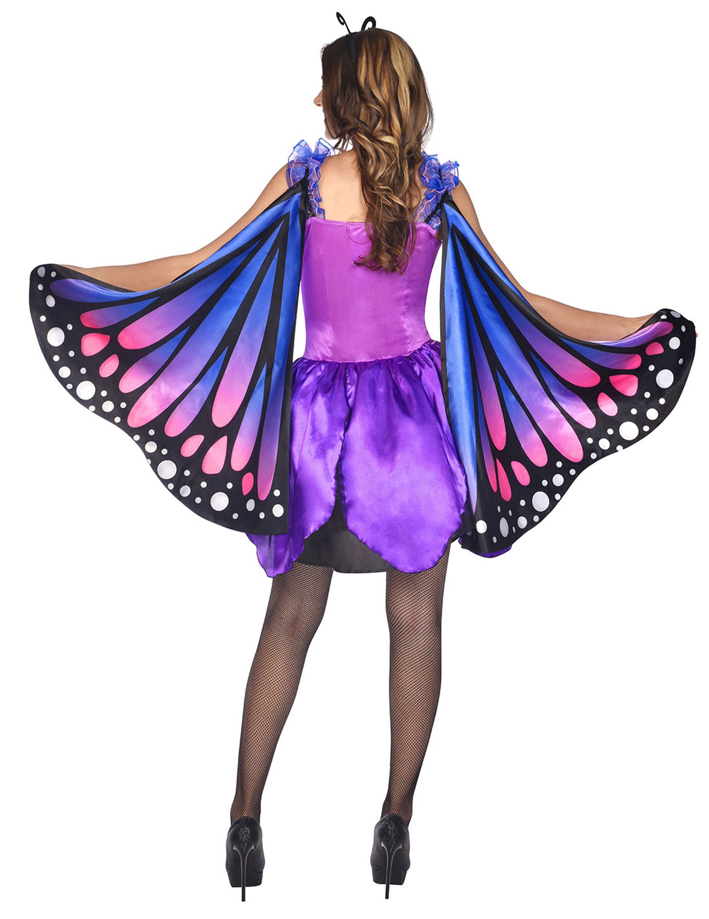 Kostým tajomného motýľa pre ženy