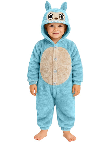 Detský plyšový kostým modrého monštra 