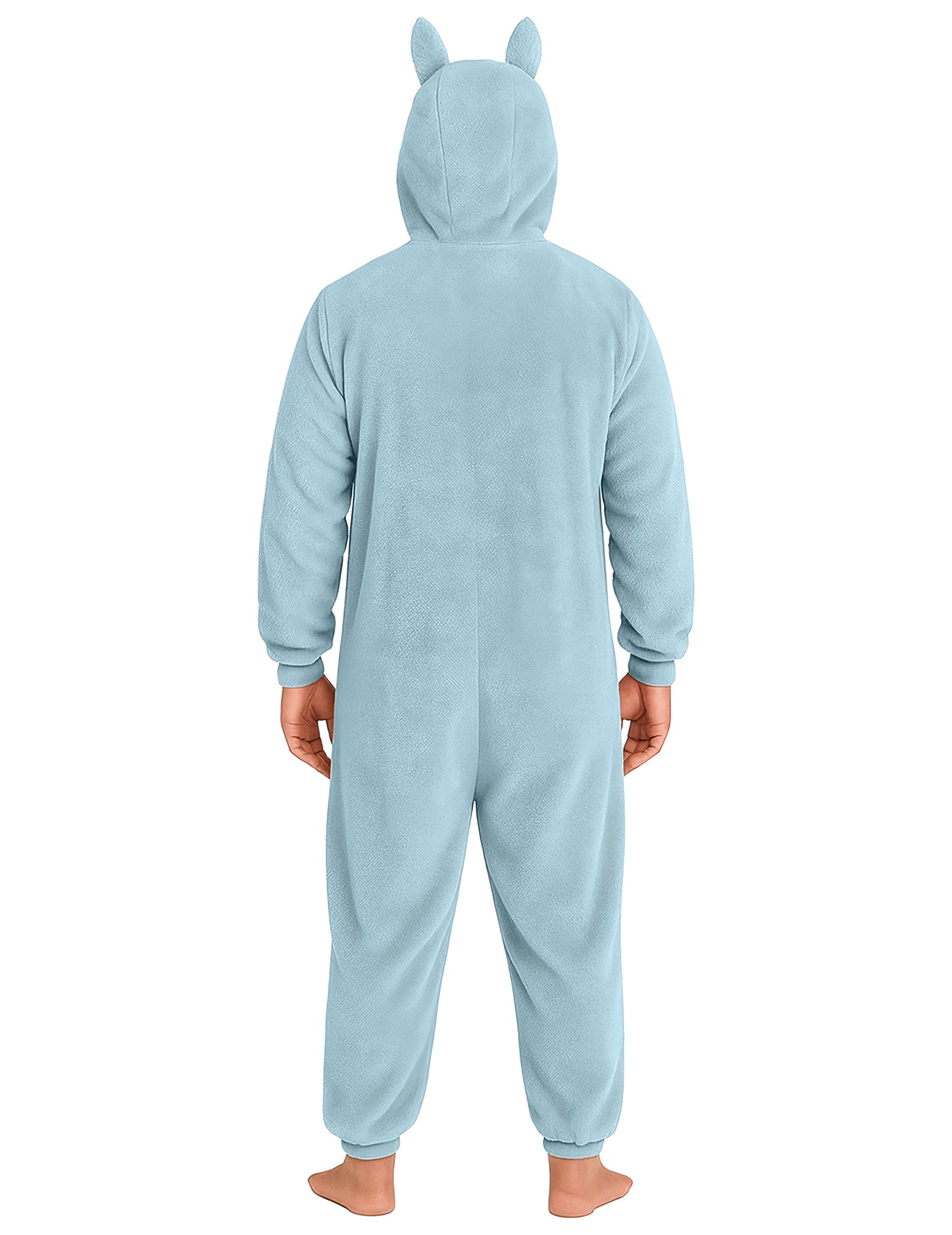 Kostým plyšového modrého monštra pre muža 