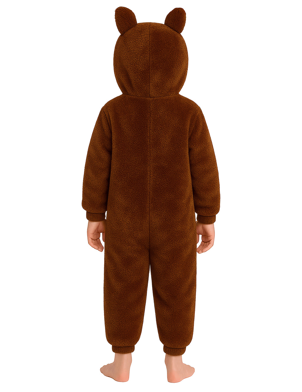 Vue de dos du déguisement peluche monstre pour enfant