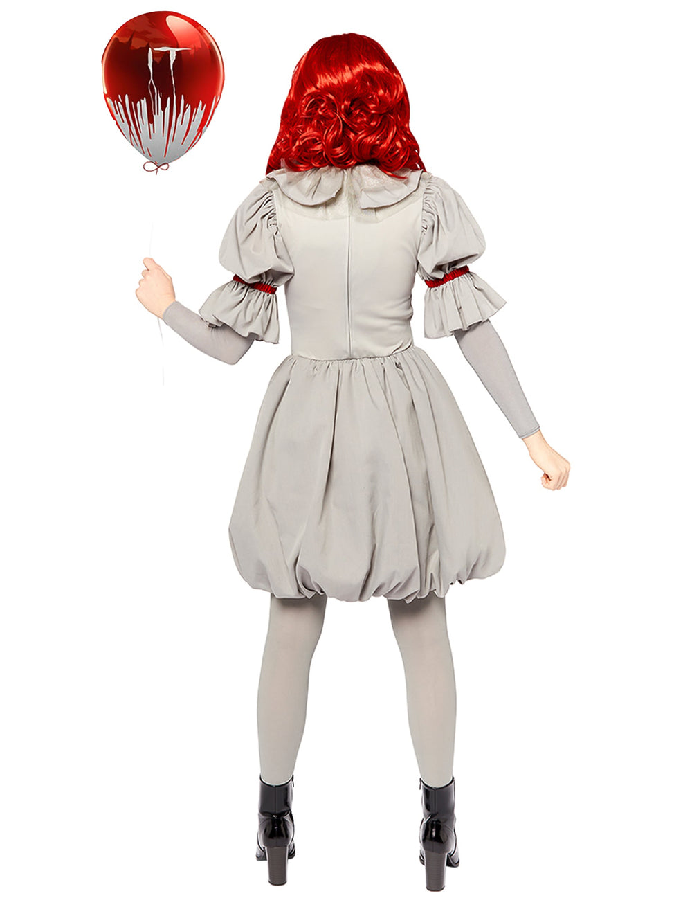 Vue de dos du déguisement Pennywise IT™ femme