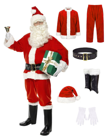 Santa Claus kostým luxusný muž