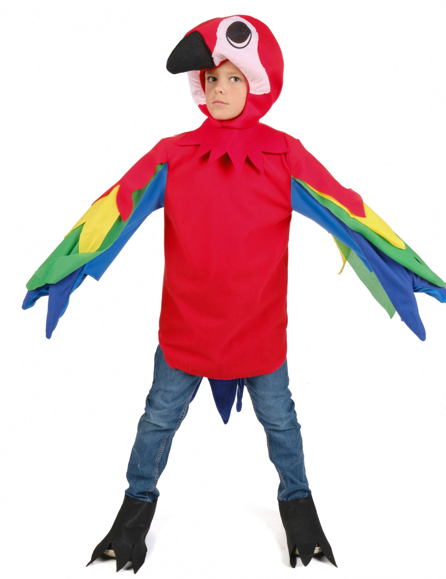 Detský viacfarebný papagáj