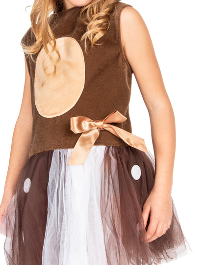 Malé maskovanie sobov Tutu dievča