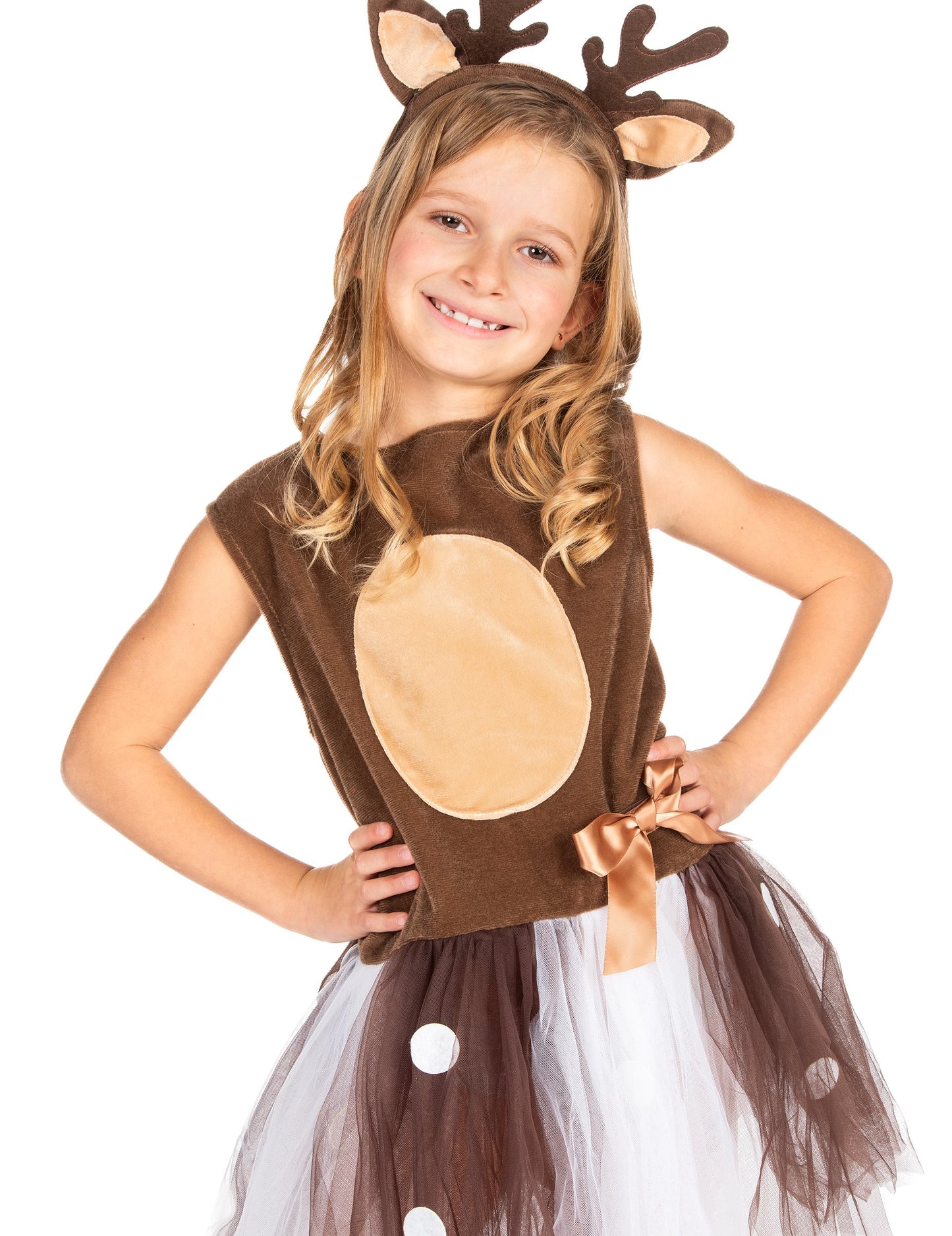 Malé maskovanie sobov Tutu dievča